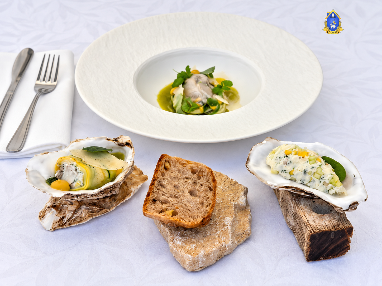 Création gastronomique autour de l’huître présentée au Mondial de l’Huître à Mèze