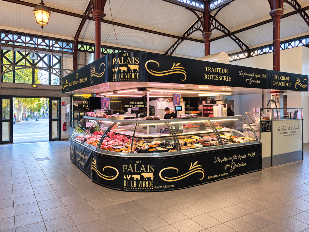 Boucherie Herrera dans les Halles de Mèze