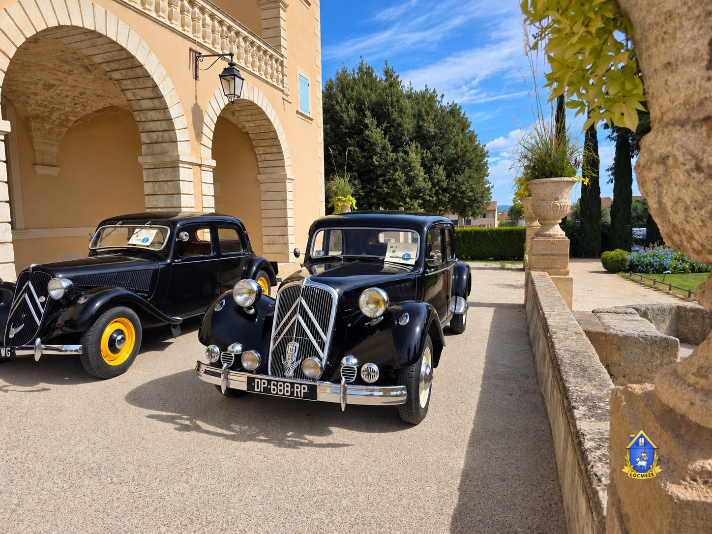 Citroën Traction Avant exposées à Mèze lors des Journées du Patrimoine