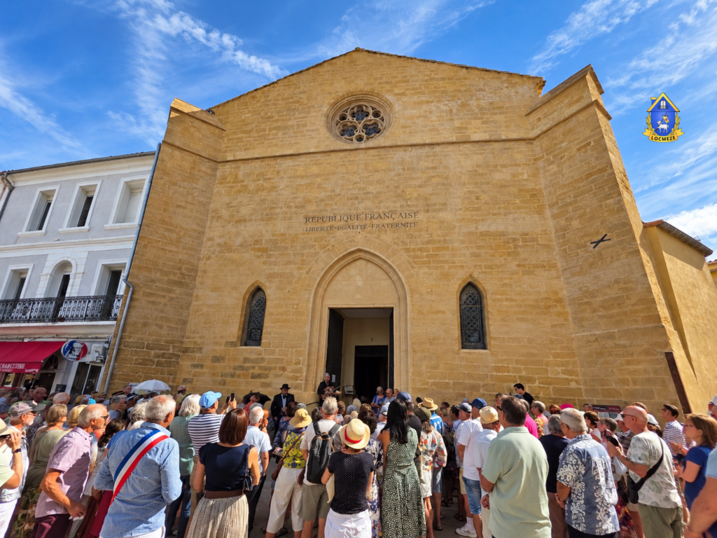 Église Saint-Hilaire à Mèze pendant les Journées du patrimoine