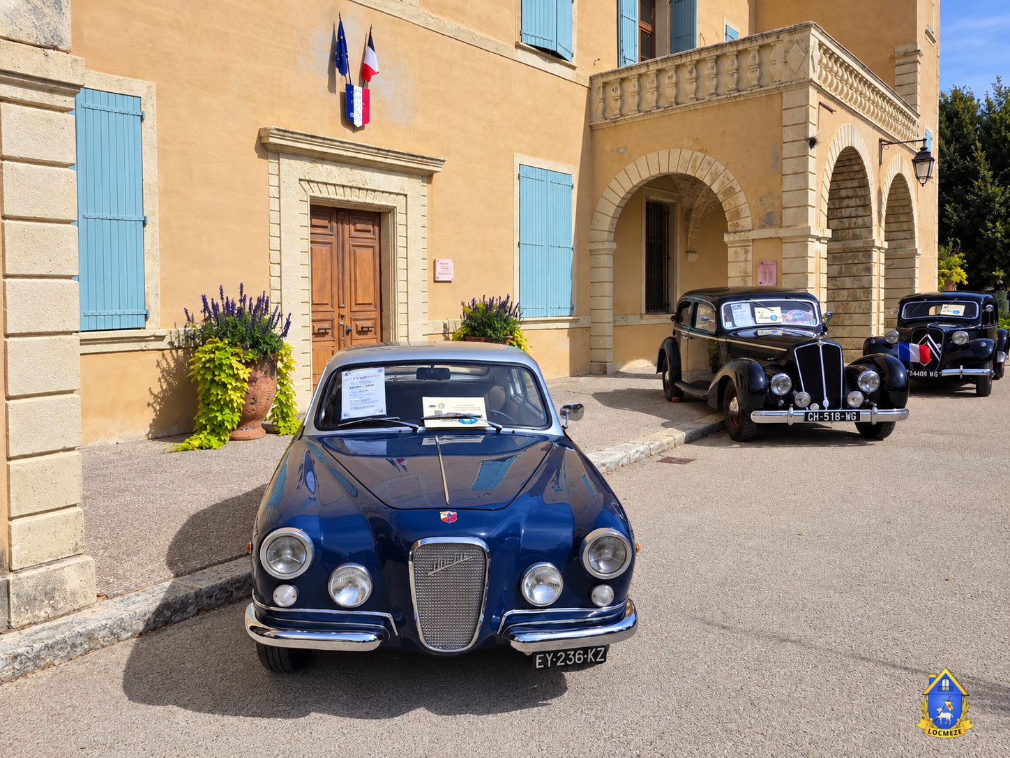 Lancia Aurelia B20 GT exposée à Mèze lors des Journées du Patrimoine