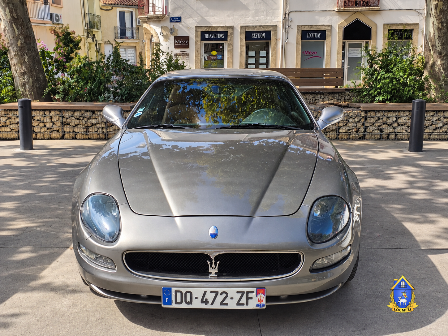 Maserati 3200 GT exposée lors des Journées du patrimoine à Mèze