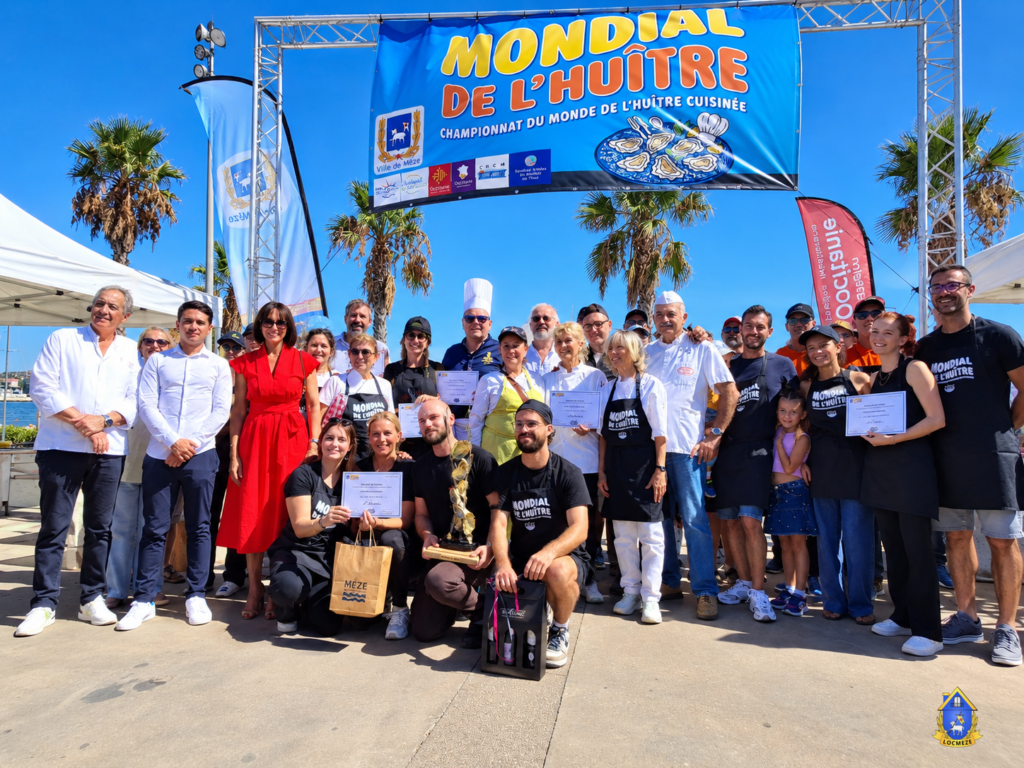 Remise des prix du Mondial de l’Huître à Mèze