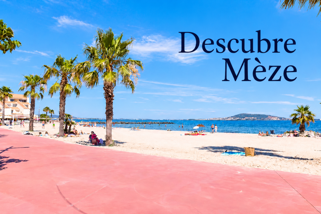 Descubre Mèze – playa junto a la laguna de Thau