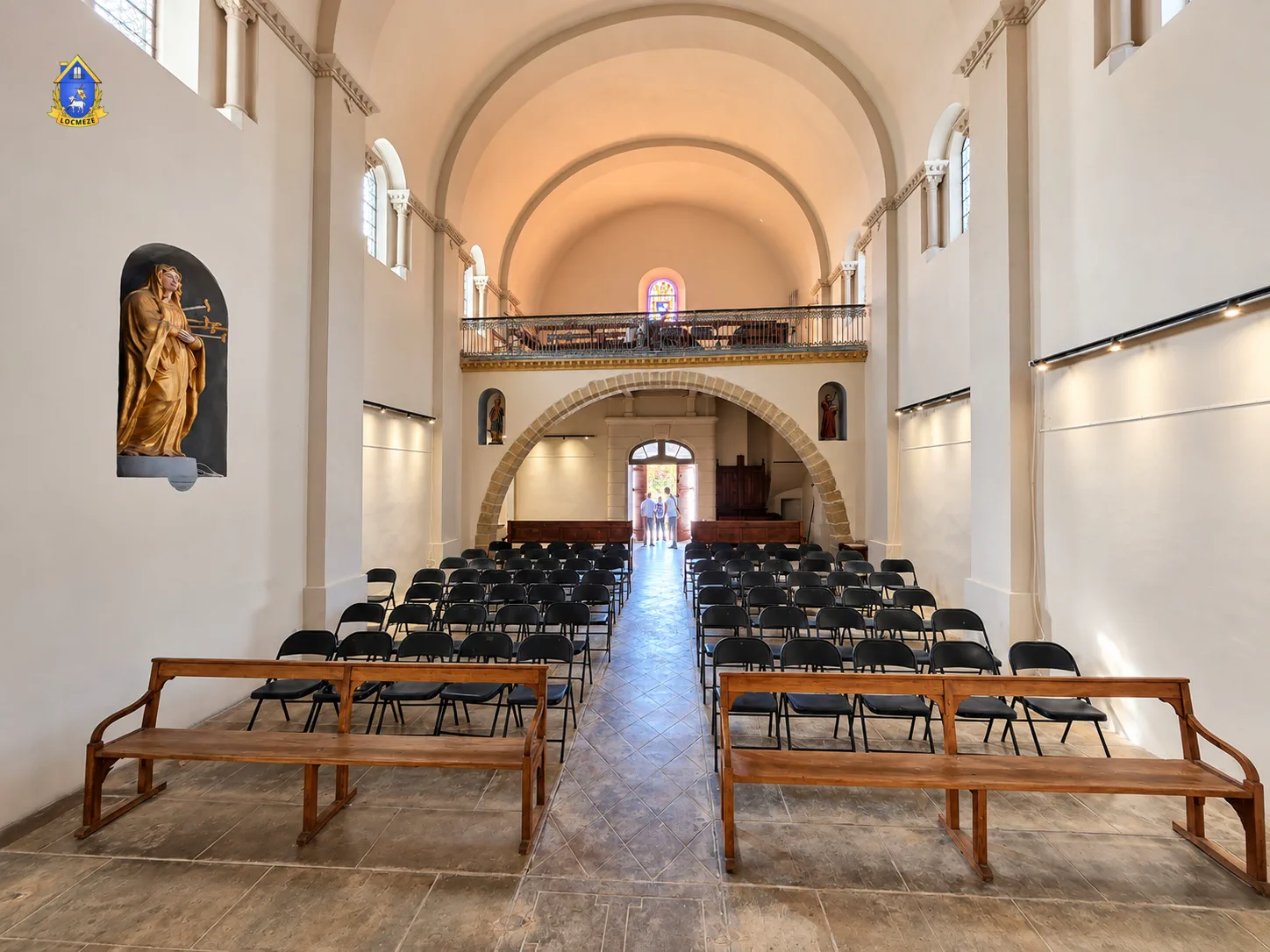Intérieur de la chapelle des Pénitents de Mèze